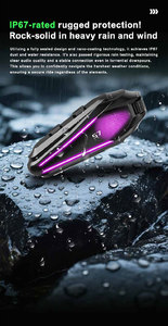 Cuffie Wireless per Casco Moto e Auto, Impermeabili, Antigelo, con Riduzione del Rumore - Product Image 6