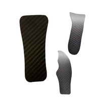 Plaques de chaussures en carbone, écologiques, taille personnalisée, absorption des chocs, anti-torsion, fabrication de coussinets d'air