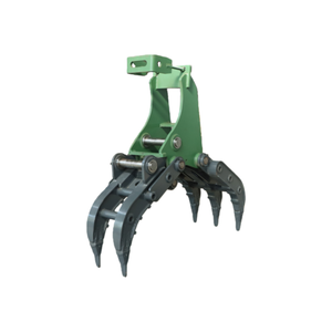 Garra Mecánica para Excavadora de 6-22 Toneladas, de Alta Calidad, con Motor y Bomba, Rotación de 360 Grados, Agarre Manual - Product Image 2