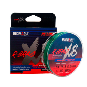 X8 R-Braid Rikimaru 2025 Mới Bện Dây Câu Cá Hầu như Không Fluff Cao Cấp Chất Lượng Câu Cá Chuỗi Cho Chuyên Nghiệp Câu Cá 100M 300M - Product Image 4