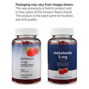 60 Gomitas de Melatonina 5mg para Mejorar el Sueño y el Descanso, Gomitas de Melatonina 10mg para Dormir - Product Image 3