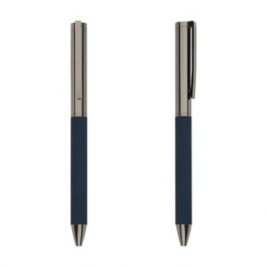 Bolígrafo Kasun Stock Pens de Entrega Rápida, Color Azul Marino, Clásico, Metálico, con Punta de Bola, Personalizable con Logotipo, de Buena Calidad, con Clip de Latón - Product Image 6