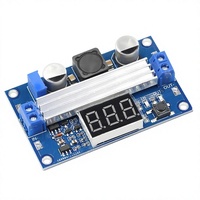 Module élévateur de tension DC-DC haute puissance réglable, entrée 5V, sortie 3.0~35V vers 3.5~35V, 100W avec affichage numérique de la tension