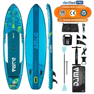 DAMA Venta caliente OEM China fábrica 11 'inflable Paddle sup Board Soft Top tabla de surf Stand Up Paddle Board