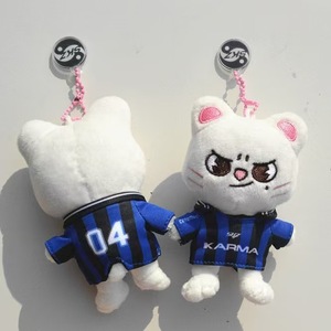 Hot Wholesale Soft Eco-Friendly PP Cotton KPOP Idol Cartoon Mi Rabbit Plush <b>Backpack</b> Keychain - Product Image 3
