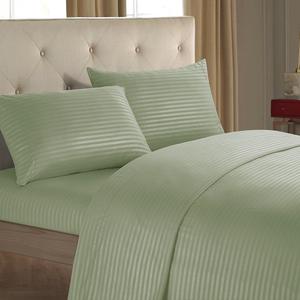 Set Seprai Poliester Grosir dan Sprei Garis Ukuran King Queen Penuh Kembar - Product Image 4