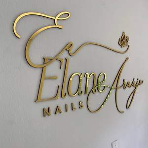 لافتات MACCAN الإعلانية ثلاثية الأبعاد من الأكريليك، حروف مخصصة صديقة للبيئة مقطوعة بالليزر للاستخدام الداخلي والخارجي في المكاتب - Product Image 1