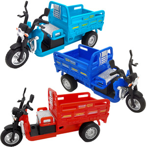 รถสามล้อของเล่นแบบเฉื่อยสำหรับเด็กอายุ 2-4 ปี สีผสม รถบรรทุกจำลองพลาสติก - Product Image 3