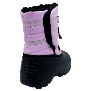 <span class=keywords><strong>Bottes</strong></span> d'hiver pour enfants, filles, YL-1955, vente en gros, personnalisées, violettes, mi-mollet, thermiques, chaudes, pour l'extérieur - Product Image 3