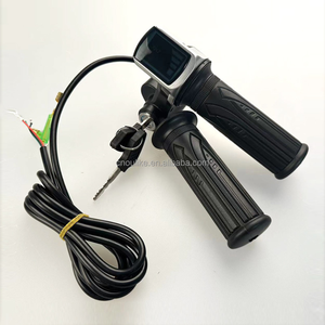 Accélérateur de Vélo Électrique et Poignée Tournante 36V 48V 60V <span class=keywords><strong>pour</strong></span> Ebike avec Contrôleur de Vitesse et Écran LCD - Product Image 6