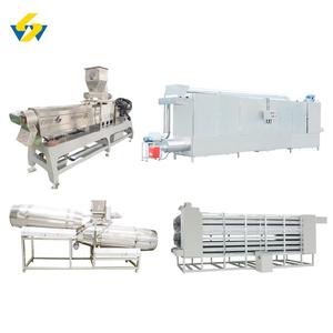 Máquina doble de doble tambor de 1 tonelada por hora para el saborizado y recubrimiento uniforme de polvo de hígado en croquetas para perros - Product Image 3