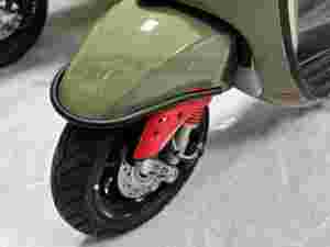 Motorrad zubehör Aluminium Front Kotflügel Crash Protection UBar Stoßstange Kotflügel Schutz für VESPA SPRINT PRIMAVERA 19-25 - Product Image 5