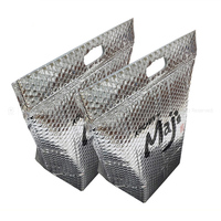 Sac à isolation thermique réutilisable solide et durable avec logo personnalisé Refroidisseur à déjeuner isolé non tissé