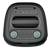 Altavoz de Karaoke Portátil con Sonido de Alta Calidad, Bocinas con Woofer de 2x6.5 Pulgadas, Torre de Audio Potente para Fiestas con 2 Micrófonos