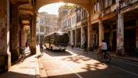 Mini-bus urbain BEV flambant neuf de 15 places