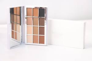 Palette Ombretti Bianchi Duocromatici Marroni Neri Scuri Nude in Polvere Morbida Facili da Sfumare Lunga Durata - Product Image 6