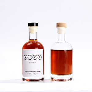 Botella de Vidrio Vacía de 50 ml, 200 ml, 375 ml, 500 ml, 750 ml para Vino, Vodka, Ginebra, Ron, Alcohol, <span class=keywords><strong>Whisky</strong></span>, Café, Licor con Corcho - Product Image 2