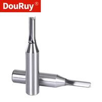 Fresa recta DouRuy de 1/2 pulgada con vástago TCT para CNC, para corte de MDF y madera