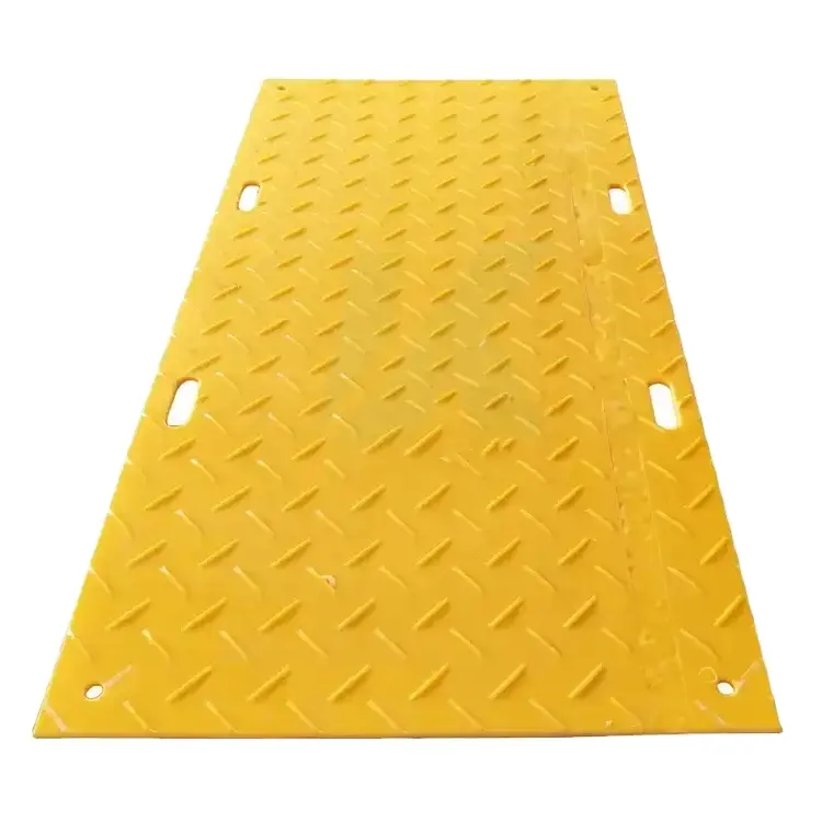 Heavy-Duty Flexible HDPE/PE/Vinyl Road Mat Temporary Solution with Cutting and Moulding Services