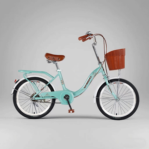 Gran oferta de <span class=keywords><strong>Bicicleta</strong></span> de ciudad <span class=keywords><strong>Vintage</strong></span> de una sola velocidad de <span class=keywords><strong>26</strong></span> pulgadas para adultos, marco de aleación de aluminio con horquilla de acero Retro, estilo urbano para mujer - Product Image 6