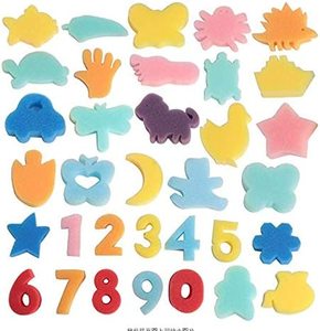 <span class=keywords><strong>Ds2213</strong></span> Đầu Học Tập Miếng Bọt Biển Đầy Màu Sắc Động Vật Hình Đầy Màu Sắc Tự Làm Miếng Bọt Biển Bàn Chải Cho Cho Trẻ Em Trẻ Em Trẻ Em Sơn Miếng Bọt Biển - Product Image 2