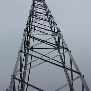 工場供給 雷電塔 カスタム高さ スチール製避雷塔 専門的なエンジニアリング計算サービス付き - Product Image 3