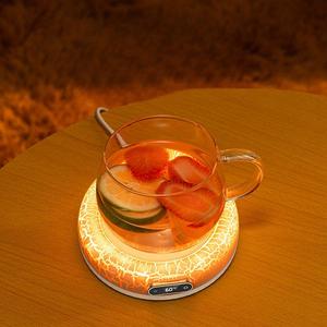 Calentador de tazas eléctrico portátil más nuevo, posavasos de PP termostático de 80 grados, calentador de tazas de café inteligente alimentado por USB para uso de oficina - Product Image 3