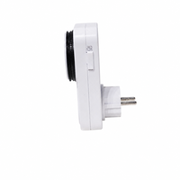Minuteur mécanique compact 24 heures 230V 16A 3680W 48 programmes marche/arrêt réglage 15 minutes pour le contrôle de l'éclairage domestique
