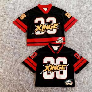 Nouvelle Arrivée 2026 – Maillot de Football Américain Unisexe en Maille Légère de Haute Qualité, Sublimation Sportive, Style Hip-Hop - Product Image 3