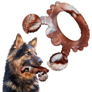Fabrika doğrudan satış Pet Bite dayanıklı naylon çiğneme oyuncağı sığır aromalı köpek çiğneme oyuncağı - Product Image 3