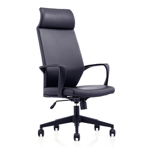High-end black PU leather the president Office Manager executive Office chair for people high - Product Image 1