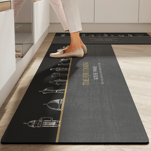 <span class=keywords><strong>Tapis</strong></span> de <span class=keywords><strong>cuisine</strong></span> en polypropylène antidérapant, <span class=keywords><strong>tapis</strong></span> de <span class=keywords><strong>cuisine</strong></span> lavable et absorbant - Product Image 1