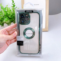 Étui de téléphone à chargement sans fil électro-plaqué pour iPhone, étui de téléphone portable magnétique en TPU pour iPhone 16 15 14 13 12 11 Pro Max