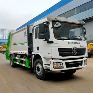 Camion de ramassage de déchets Shacman 19CBM 4x2 18CBM, camion à ordures compactées à vendre - Product Image 1