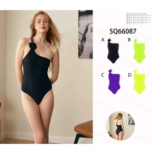Costume da bagno intero con controllo pancia, modello conservativo, sexy monokini, taglie 38 40 42 44, colori A B C - Product Image 1