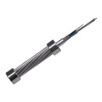 Câble optique en Fiber optique OPGW, 12, 24, 48, 36, 72 noyau, G652, G655