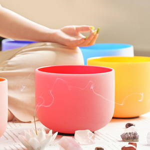 Bols chantants en quartz de haute pureté, personnalisés par Jinfang, pour la méditation - Product Image 4