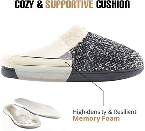 Fabbrica Hotsale degli uomini di Alta Qualità Gomma Piuma di Memoria Pantofole Al Coperto <span class=keywords><strong>Scarpe</strong></span> <span class=keywords><strong>in</strong></span> Casa - Product Image 6