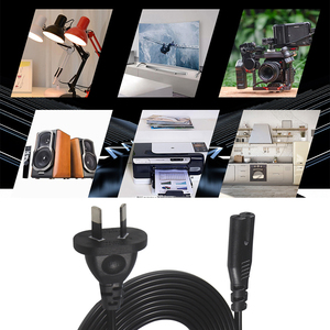 Es 230v 240v Ac taxi Lec7/c8 extensión <span class=keywords><strong>Iec</strong></span> C8 conector de Cable 1,8 m punta macho 2 Pin Cable de alimentación del ordenador portátil - Product Image 2