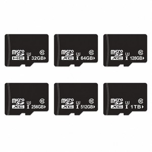 Tarjeta de Memoria U3 4K 64GB 128GB 256GB 512GB <span class=keywords><strong>1T</strong></span> de Plástico con Logotipo Personalizado TF para Cámara de Seguridad Venta al por Mayor de Fábrica - Product Image 1