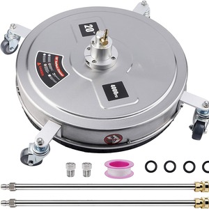 Limpiador de Superficies para Lavadora a Presión, 21 Pulgadas, Acero Inoxidable, Fregadora de Pisos, Presión Ajustable, Limpieza con Agua Fría - Product Image 2
