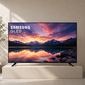 SAMSUNGs <span class=keywords><strong>QLED</strong></span> <span class=keywords><strong>55</strong></span> pouces <span class=keywords><strong>TV</strong></span> sans cadre système Android nouveau modèle de télévision intelligente <span class=keywords><strong>4K</strong></span> UHD Google Paly Store hôtel afrique ménage - Product Image 3