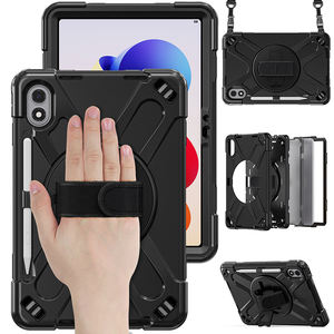 Funda Protectora para Tablet <span class=keywords><strong>Xiaomi</strong></span> <span class=keywords><strong>Pad</strong></span> 2 Pro 12.1 Pulgadas 2026 con Correa para el Hombro, Soporte Giratorio 360° y Agarre Giratorio 360° - Product Image 3