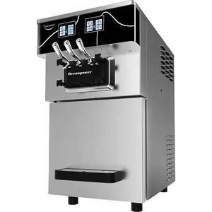 Oceanpower Commercial Table top Three Flavors Soft Serve Ice Cream Machine Maker NE1415EL