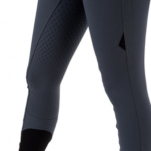 Custom High-Waisted Women's Equestrian Leggings with Anti-Slip Silicone Jodhpurs Horse <b>Riding</b> Competition Breeches Logo Design - Product Image 6