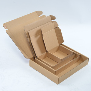 Packing Cardboard Box Wholesale Custom Corrugated Gift Packing Shipping Mailer Cardboard Kraft Paper Packaging Box
