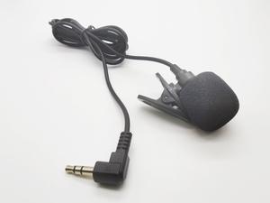 Mini microphone pour téléphone portable avec clip de collier, en forme de prise audio pour écouteurs, en éponge douce - Product Image 4