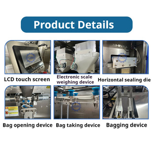 Máquina Empacadora de Detergente en Polvo a Precio de Fábrica, Máquina Empacadora de Gránulos con Sellado en Caliente, Máquina Automática para Empacar Bolsas de Azúcar de 1 kg - Product Image 4