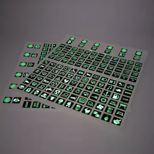 120 pegatinas luminosas para interruptores de panel, calcomanías para interruptores de coche, barco y automóvil - Product Image 3