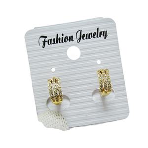 Boucles d'oreilles en zircon mosaïque bon marché et <span class=keywords><strong>de</strong></span> haute qualité Boucles d'oreilles à la mode - Product Image 5